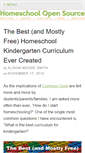 Mobile Screenshot of homeschool-open-source.com