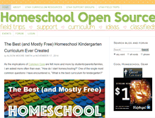 Tablet Screenshot of homeschool-open-source.com